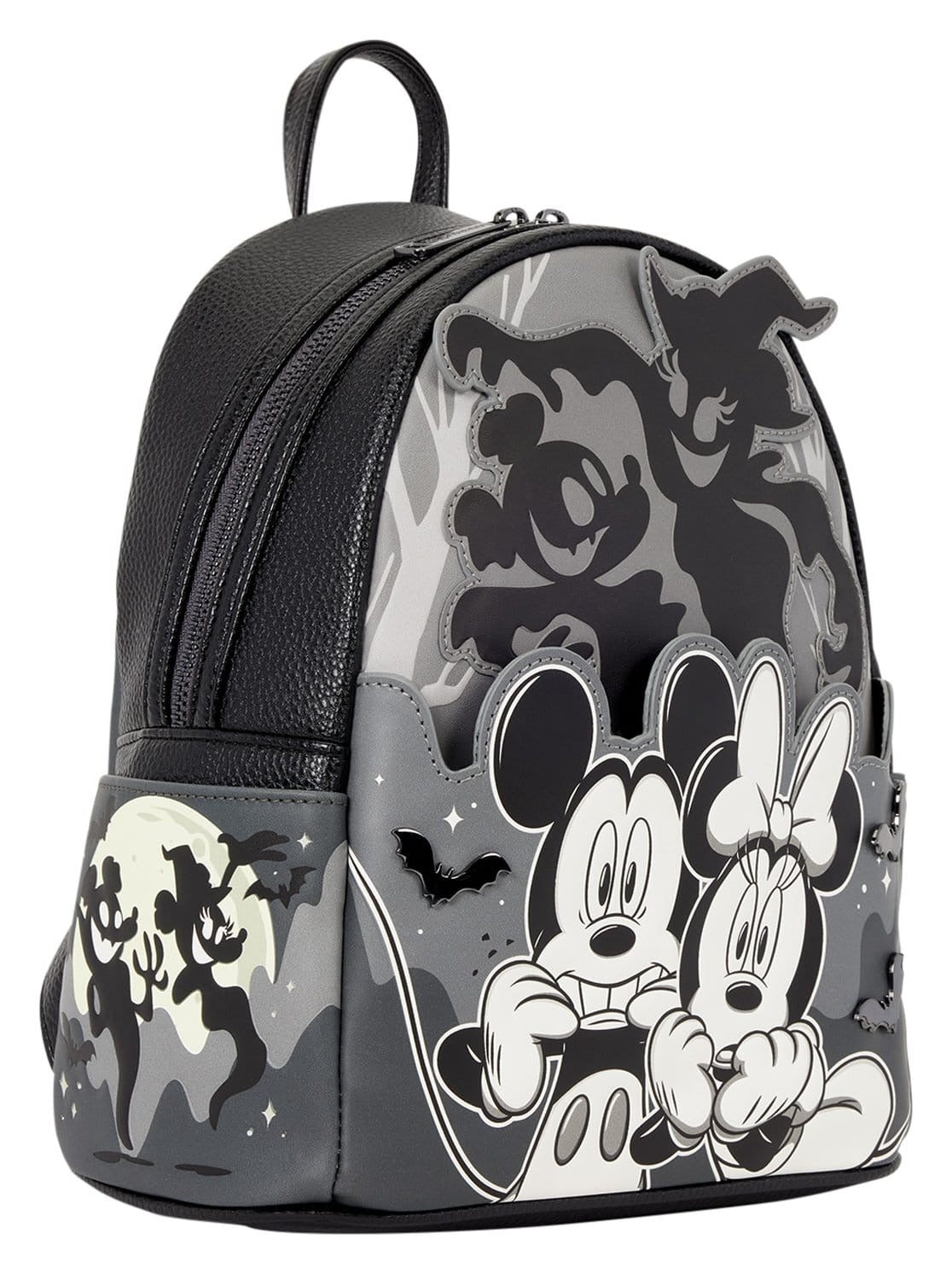 Mickey & Minnie by Loungefly Mini Backpack Ghost Light Up Glow