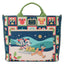 Disney by Loungefly Canvas Tote Bag Mickey and Minnie Holiday
