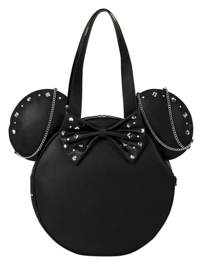 Minnie Mouse by Loungefly Canvas Tote Bag Studs & Chains