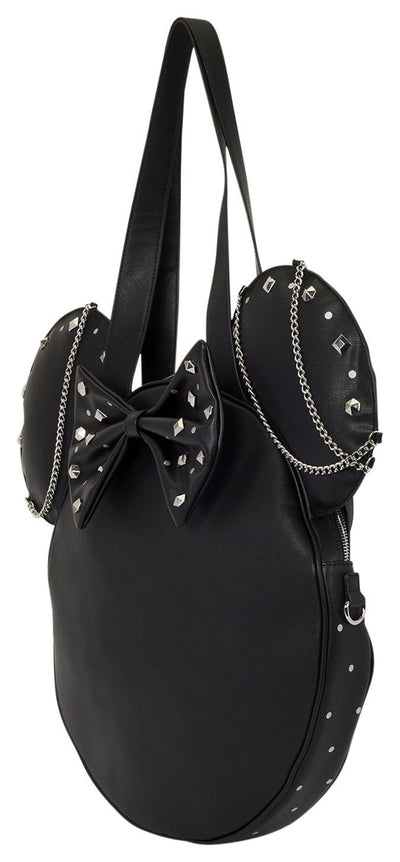Minnie Mouse by Loungefly Canvas Tote Bag Studs & Chains
