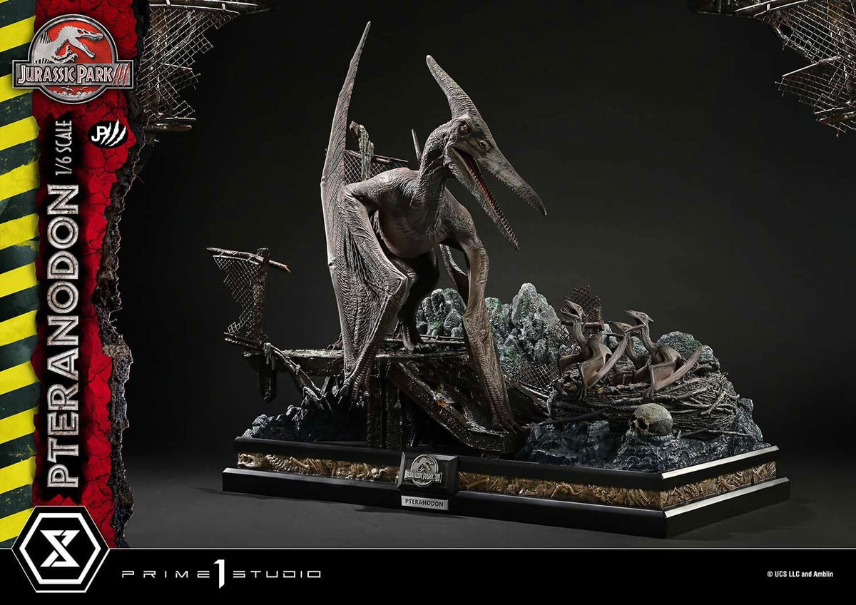 Jurassic Park III Legacy Museum Collection Statue 1/6 Pteranodon Bonus Version 68 cm
