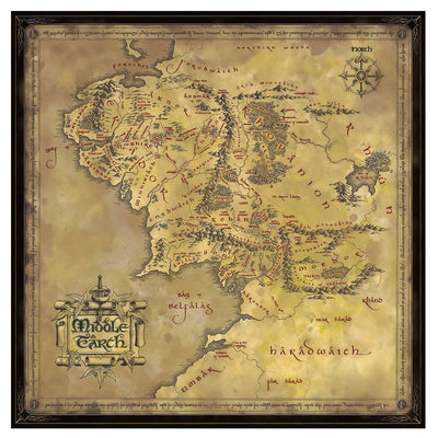 Lord of the Rings Jigsaw Puzzle Middle Earth (1000 pieces)
