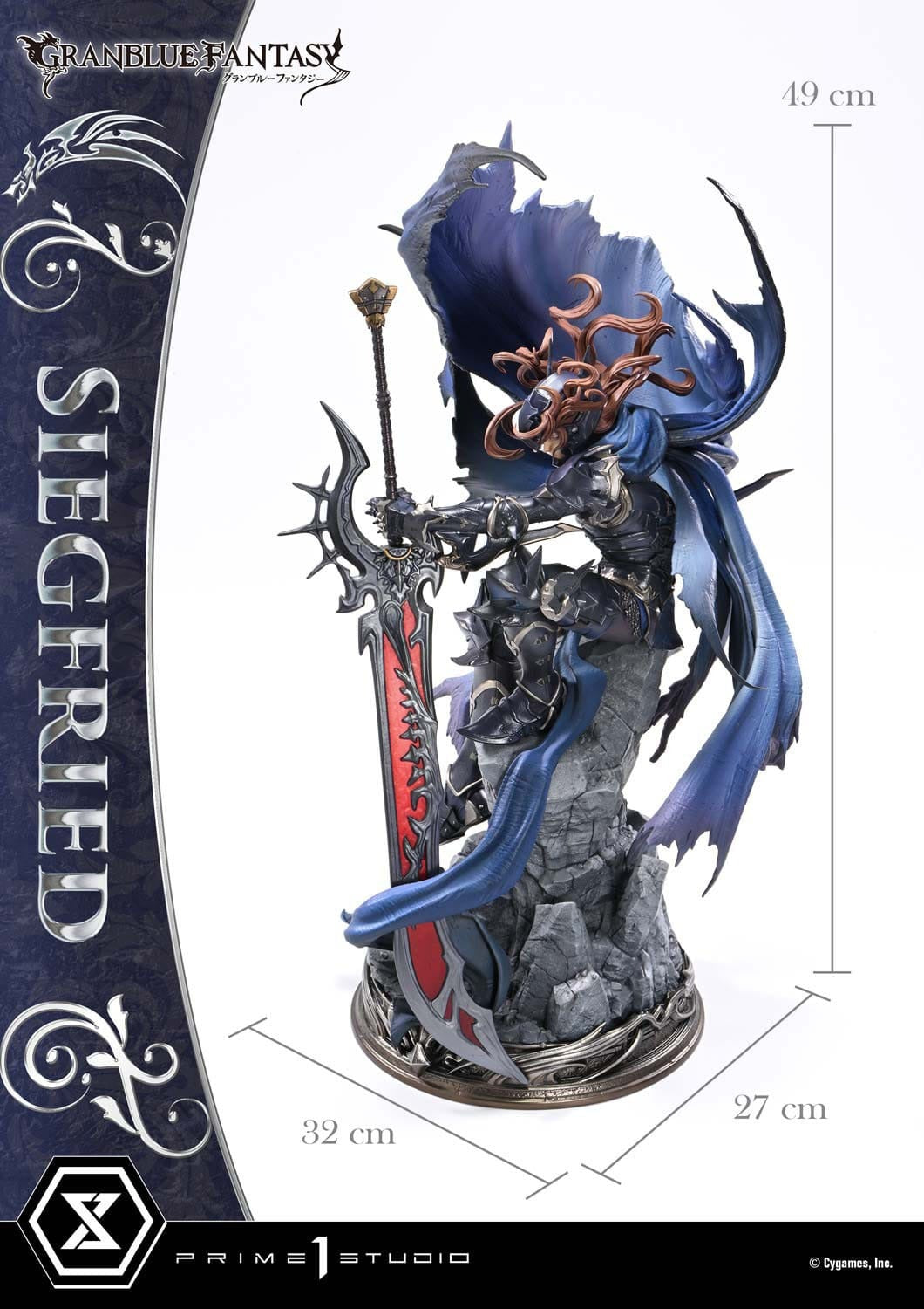 Granblue Fantasy Concept Masterline Series Statue 1/6 Siegfried 49 cm