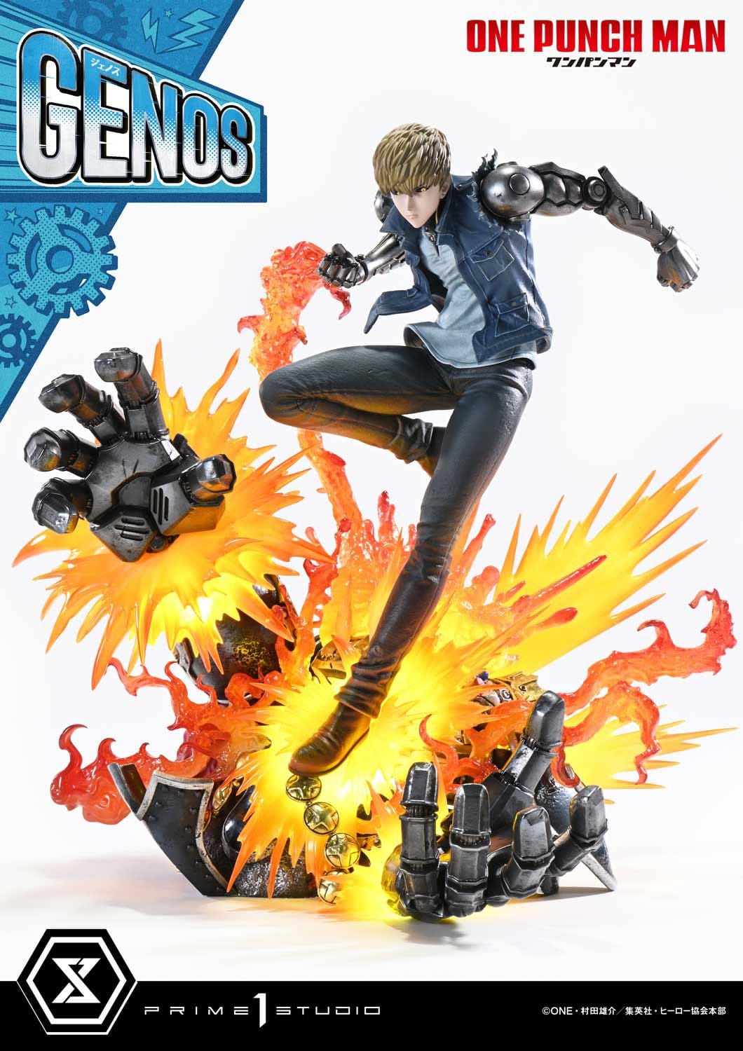 One Punch Man Concept Masterline Series Statue 1/6 Genos Bonus Ver. 33 cm