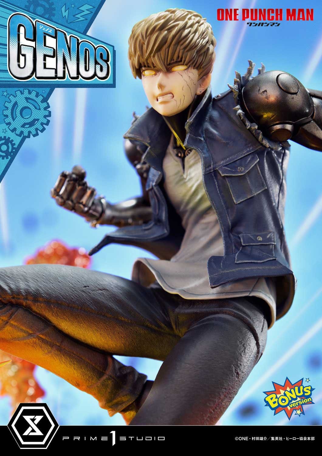One Punch Man Concept Masterline Series Statue 1/6 Genos Bonus Ver. 33 cm
