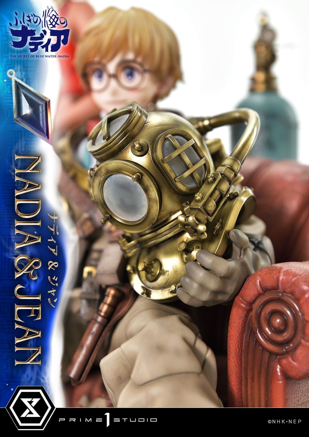 Nadia: The Secret of Blue Water Concept Masterline Series Statue 1/6 Nadia &amp; Jean 35 cm