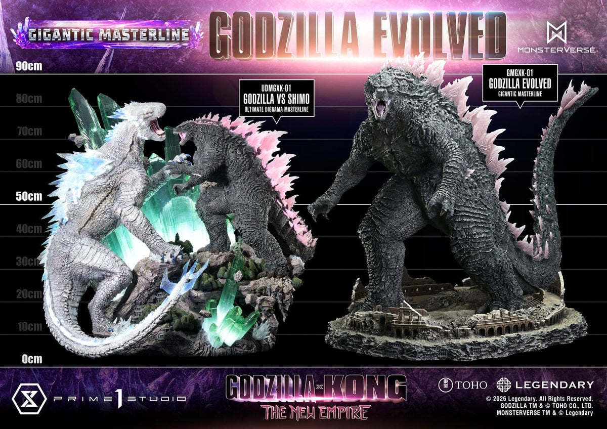 Godzilla x Kong: The New Empire (Film) Gigantic Masterline Series Statue Godzilla Evolved 93 cm