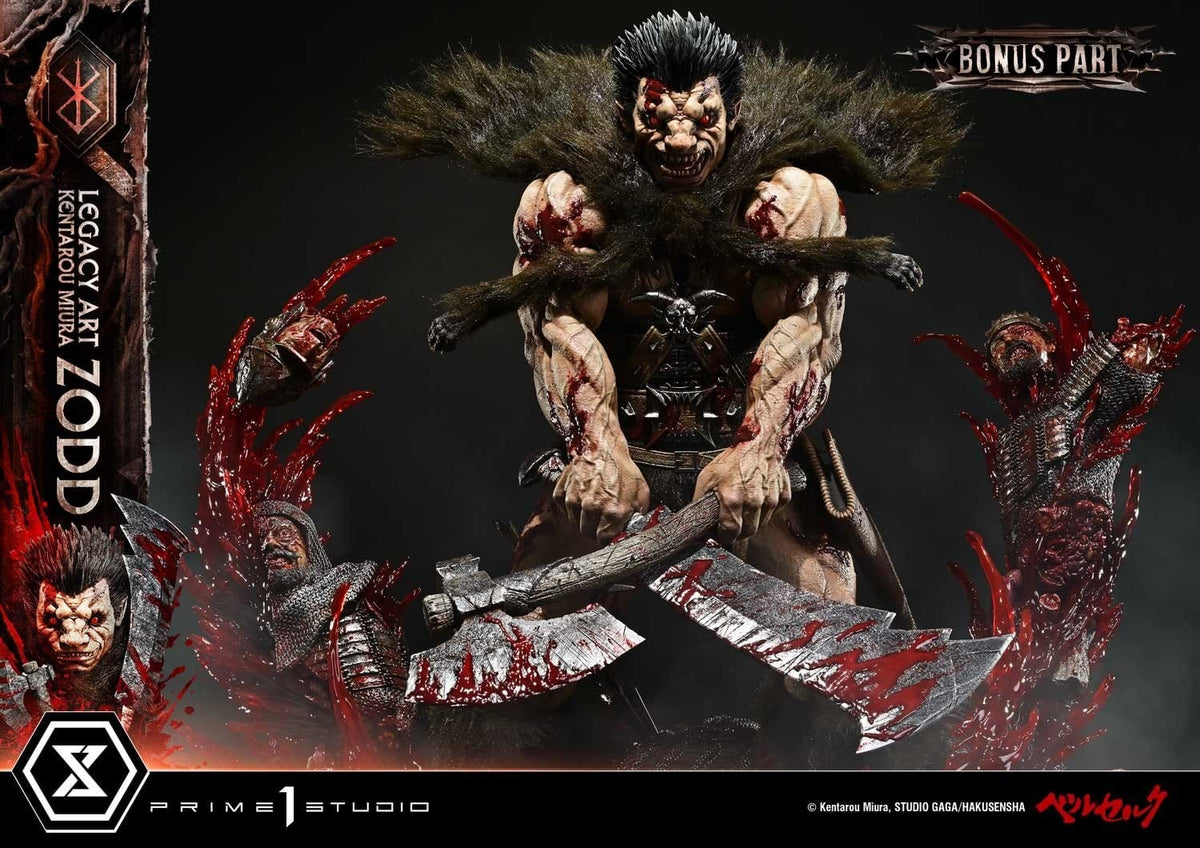 Berserk Legacy Art "Kentarou Miura" Statue 1/4 Zodd DX Bonus Version 88 cm