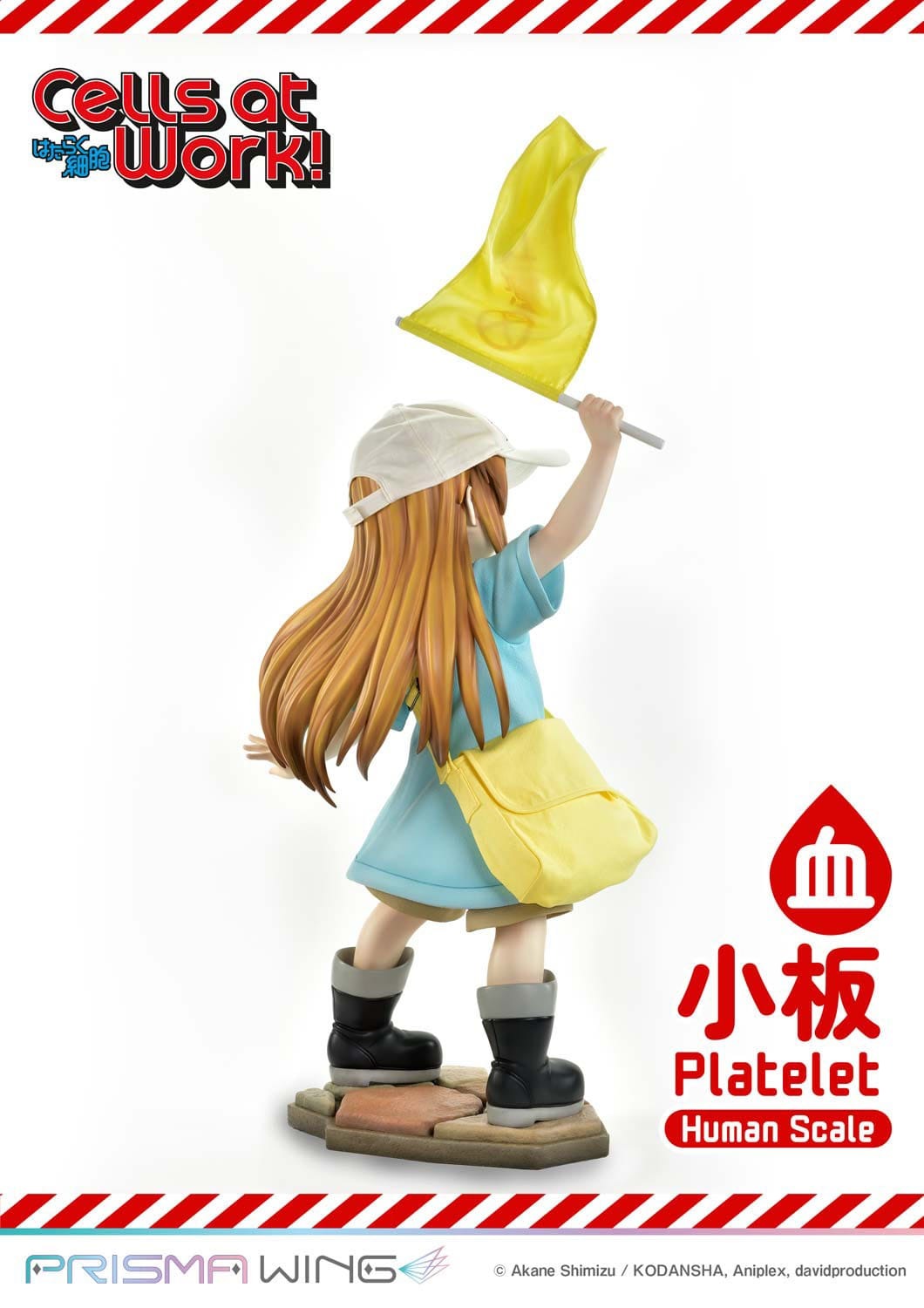 Cells at Work! Life Scale Masterline Series Statue Platelet 100 cm