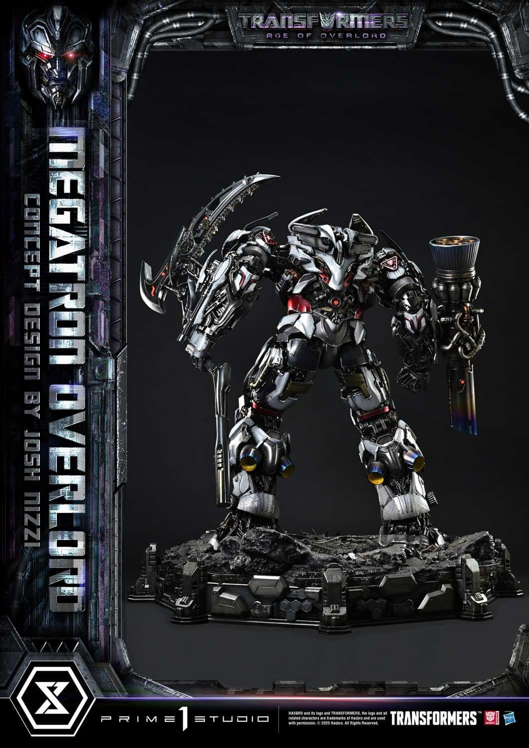 Transformers Generations I Museum Masterline Statue Megatron Overlord (Design by Josh Nizzi) 89 cm