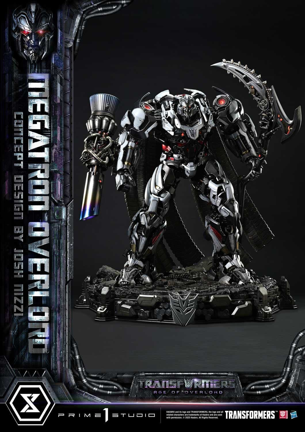 Transformers Generations I Museum Masterline Statue Megatron Overlord (Design by Josh Nizzi) 89 cm