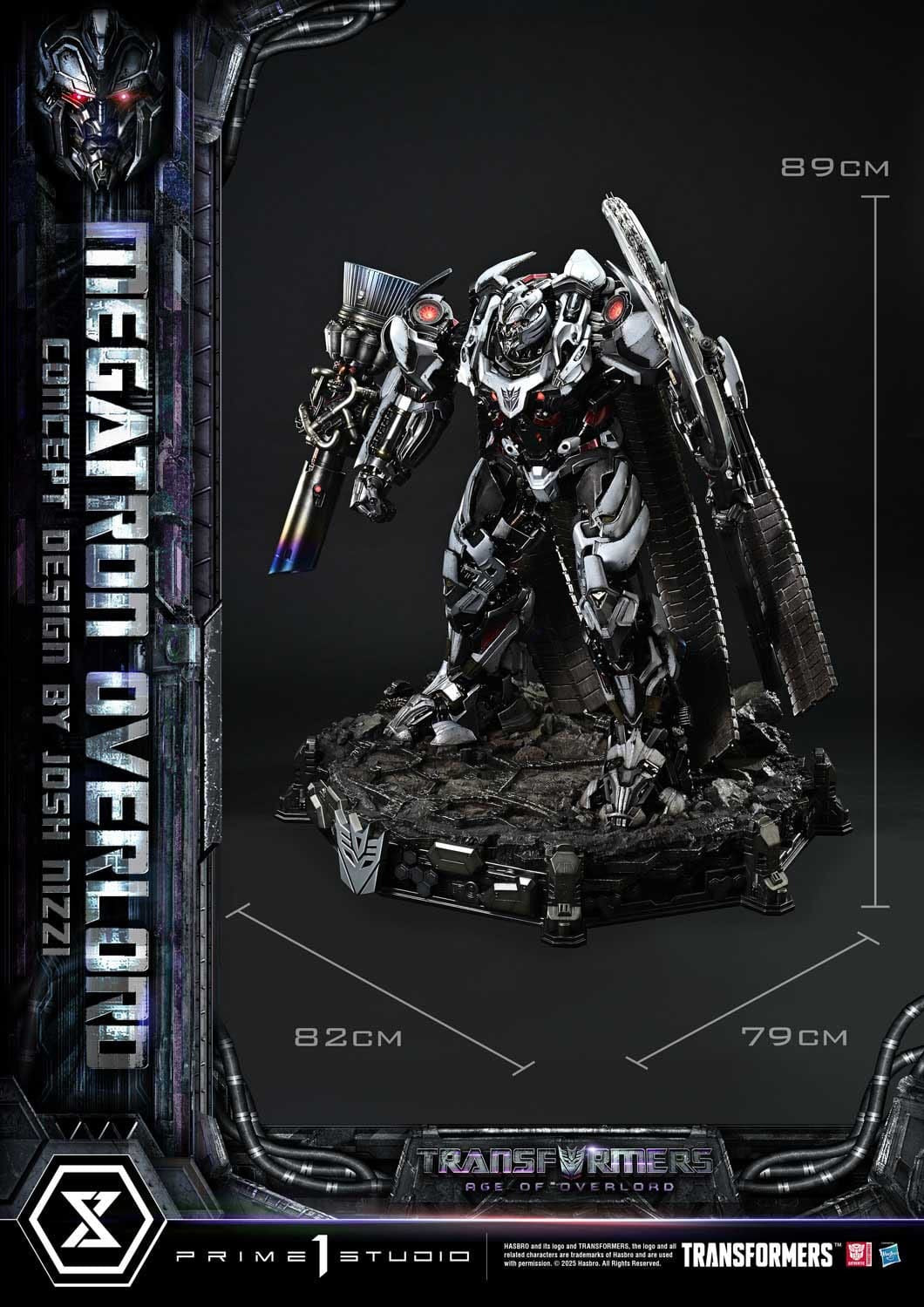 Transformers Generations I Museum Masterline Statue Megatron Overlord (Design by Josh Nizzi) 89 cm