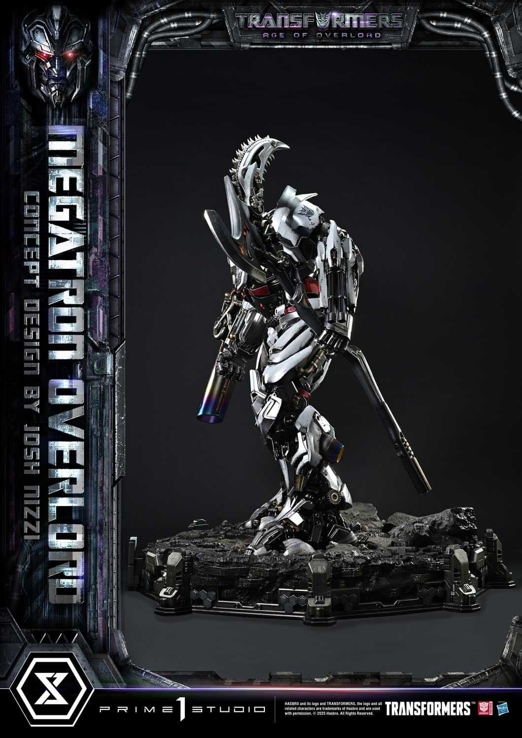 Transformers Generations I Museum Masterline Statue Megatron Overlord (Design by Josh Nizzi) Bonus Version 89 cm