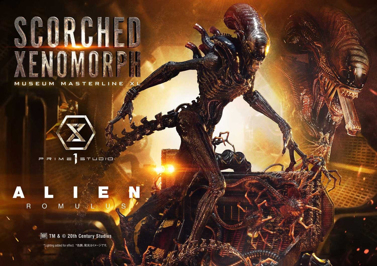 Alien: Romulus Museum Masterline XL Statue 1/3 Scorched Xenomorph 98 cm