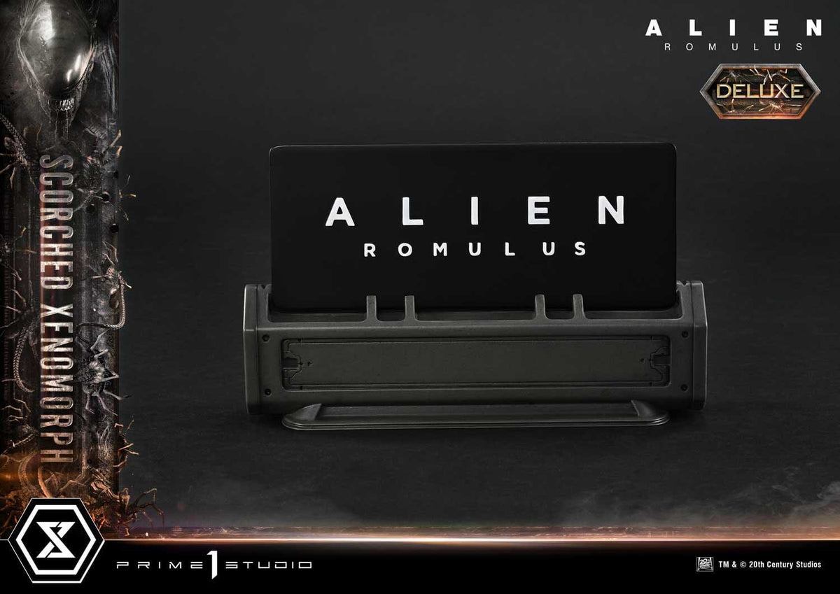 Alien: Romulus Museum Masterline XL Statue 1/3 Scorched Xenomorph Deluxe Bonus Version 98 cm
