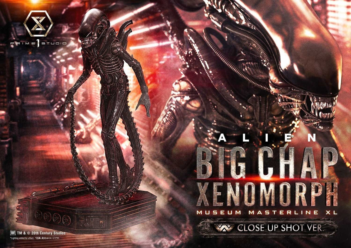 Alien (Film) Museum Masterline XL Statue 1/3 Big Chap Xenomorph Close Up Shot Ver. 100 cm