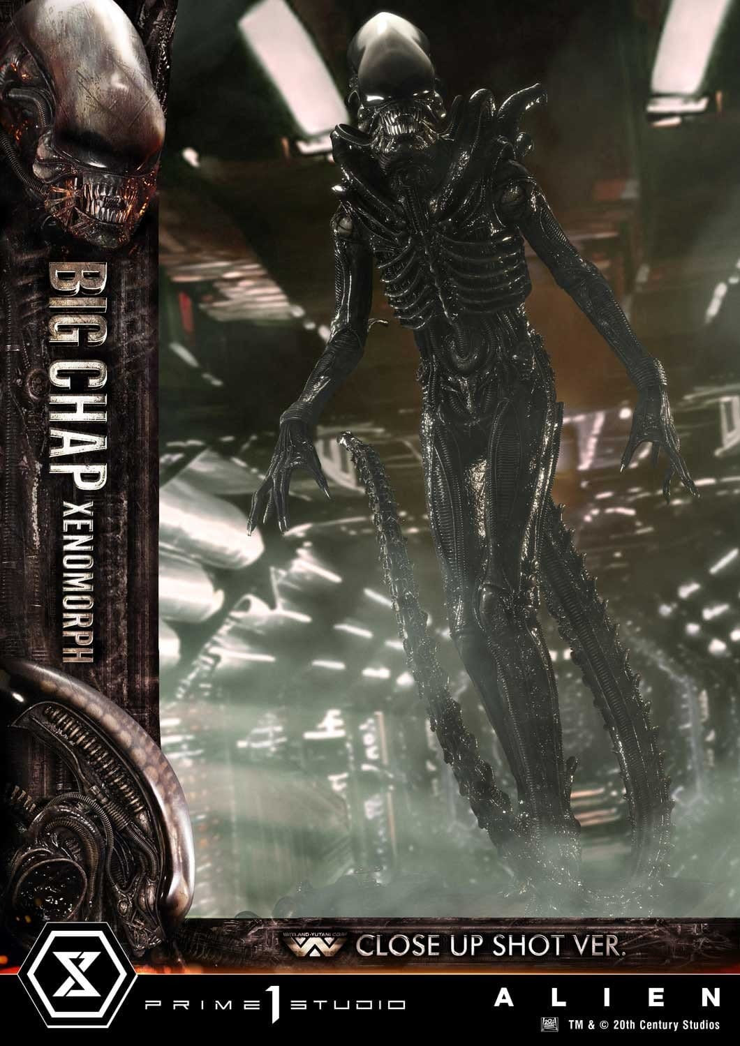 Alien (Film) Museum Masterline XL Statue 1/3 Big Chap Xenomorph Close Up Shot Ver. 100 cm