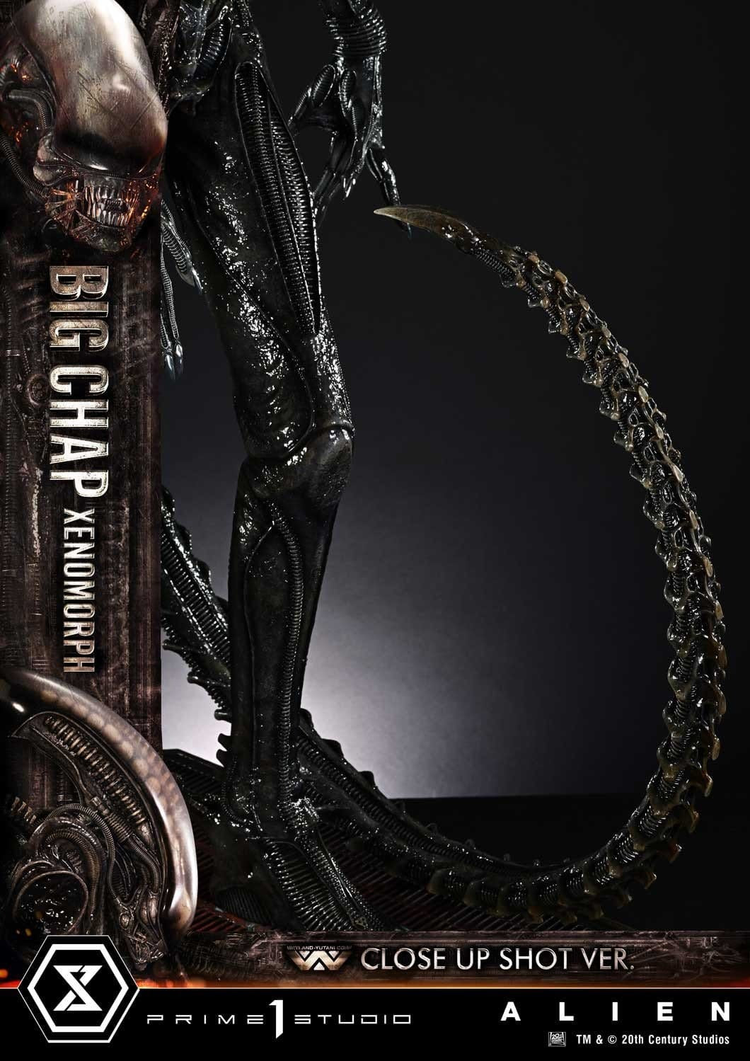 Alien (Film) Museum Masterline XL Statue 1/3 Big Chap Xenomorph Close Up Shot Ver. 100 cm