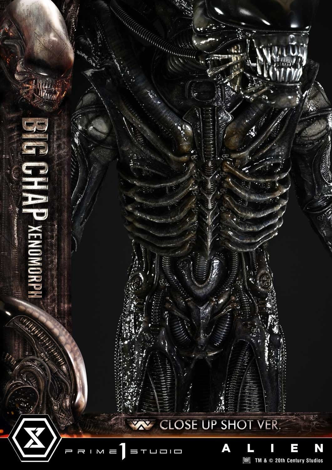 Alien (Film) Museum Masterline XL Statue 1/3 Big Chap Xenomorph Close Up Shot Ver. 100 cm