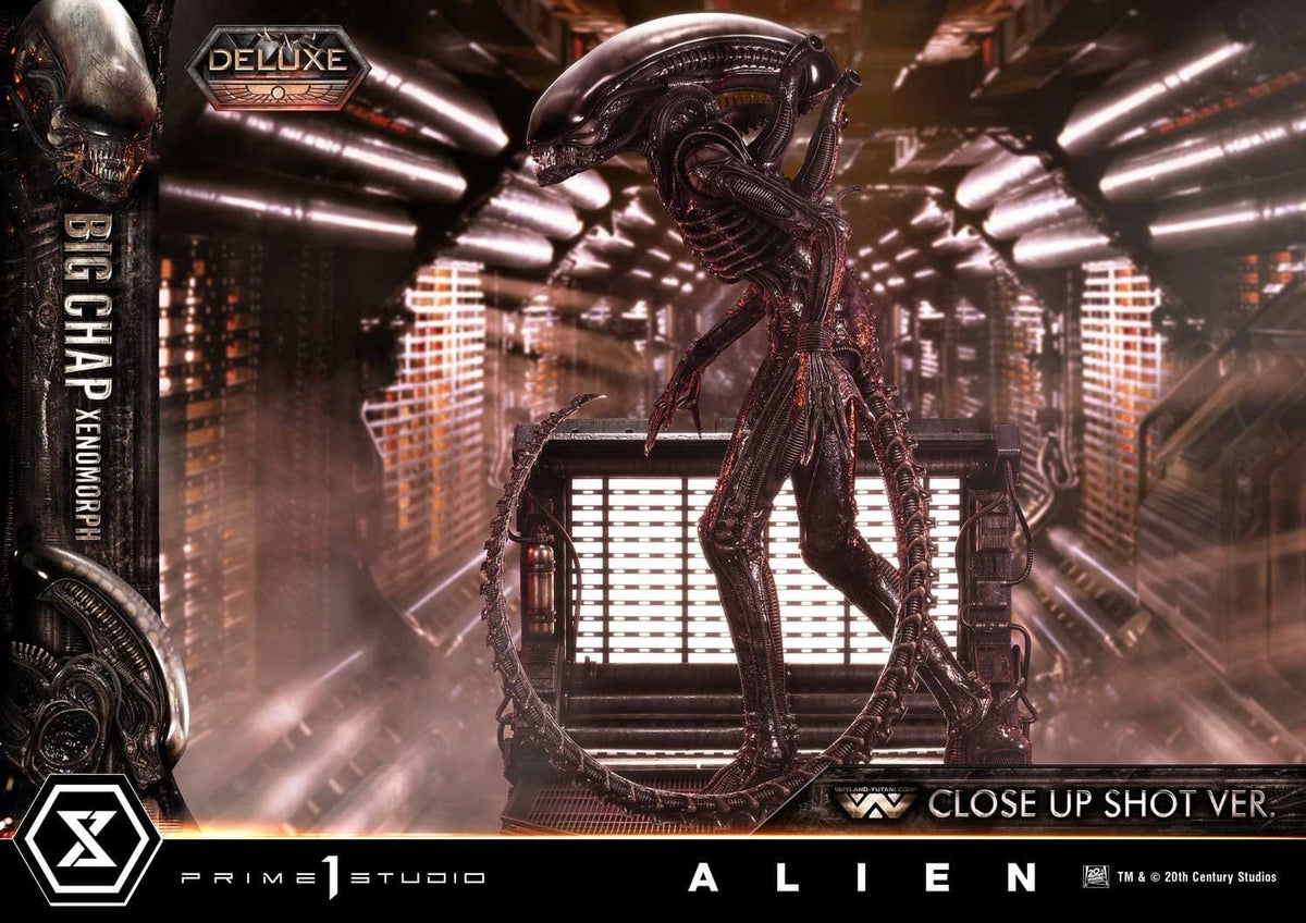 Alien (Film) Museum Masterline XL Statue 1/3 Big Chap Xenomorph Close Up Shot Ver. Deluxe Version 100 cm