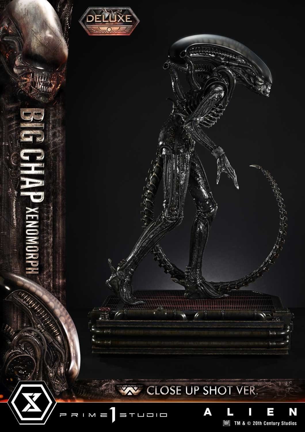 Alien (Film) Museum Masterline XL Statue 1/3 Big Chap Xenomorph Close Up Shot Ver. Deluxe Version 100 cm