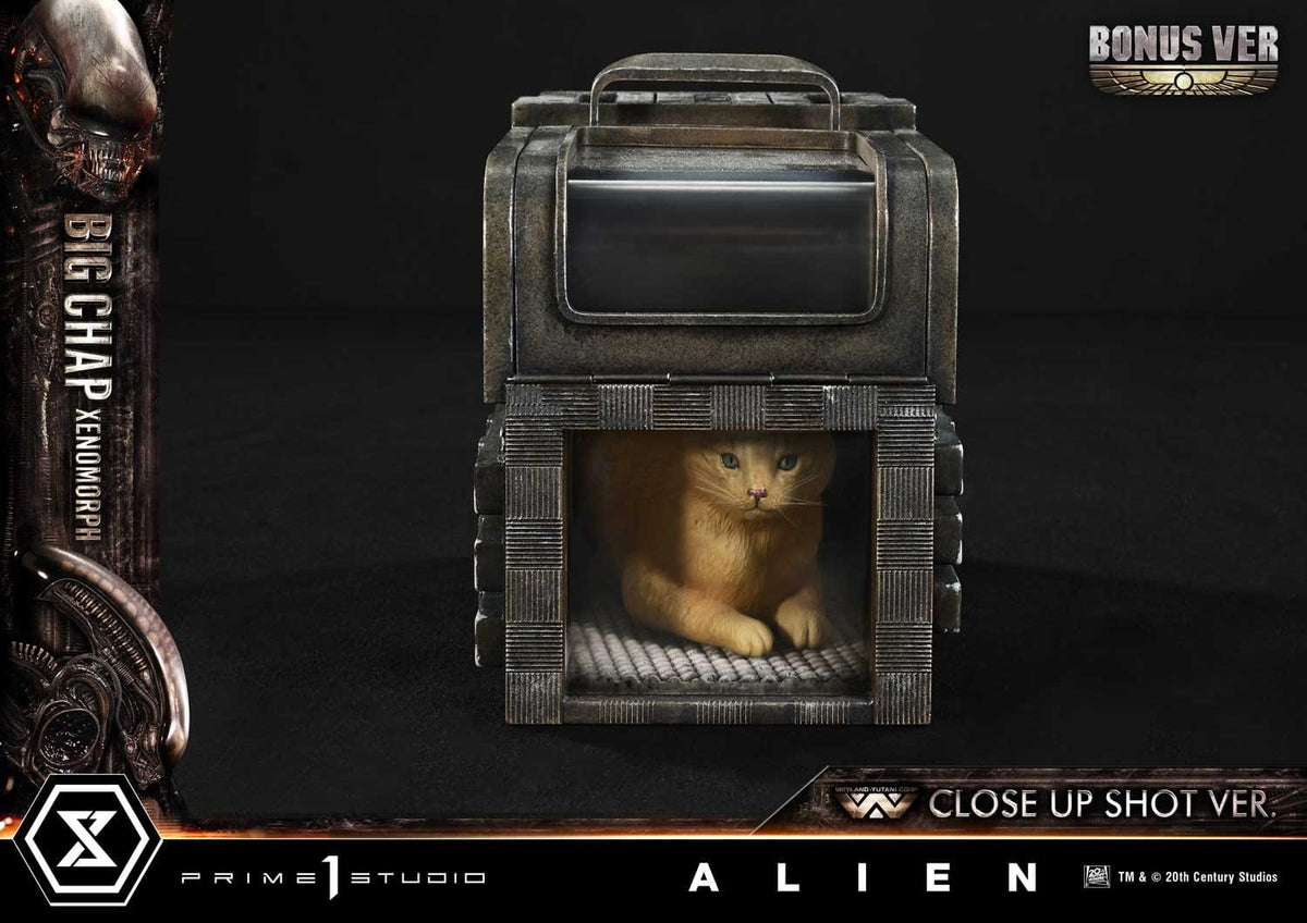 Alien (Film) Museum Masterline XL Statue 1/3 Big Chap Xenomorph Close Up Shot Ver. DX Bonus Version 100 cm