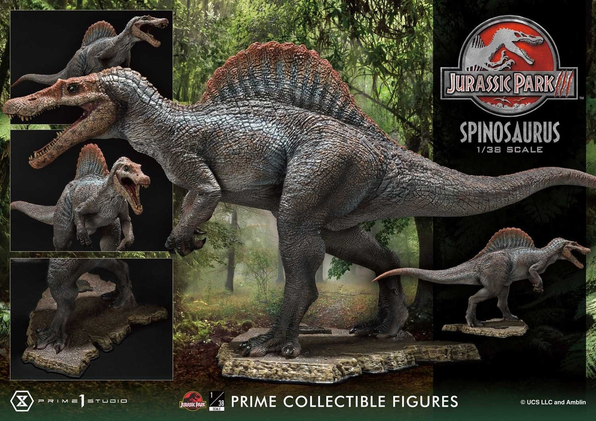 Jurassic Park III (Film) Prime Collectible Figures Statue 1/38 Spinosaurus 24 cm