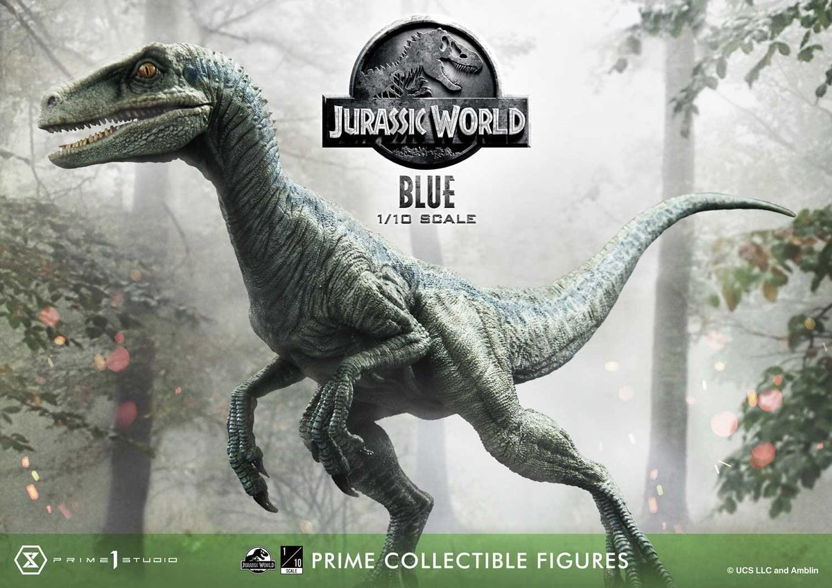 Jurassic World (Film) Prime Collectible Figures Statue 1/10 Blue 17 cm