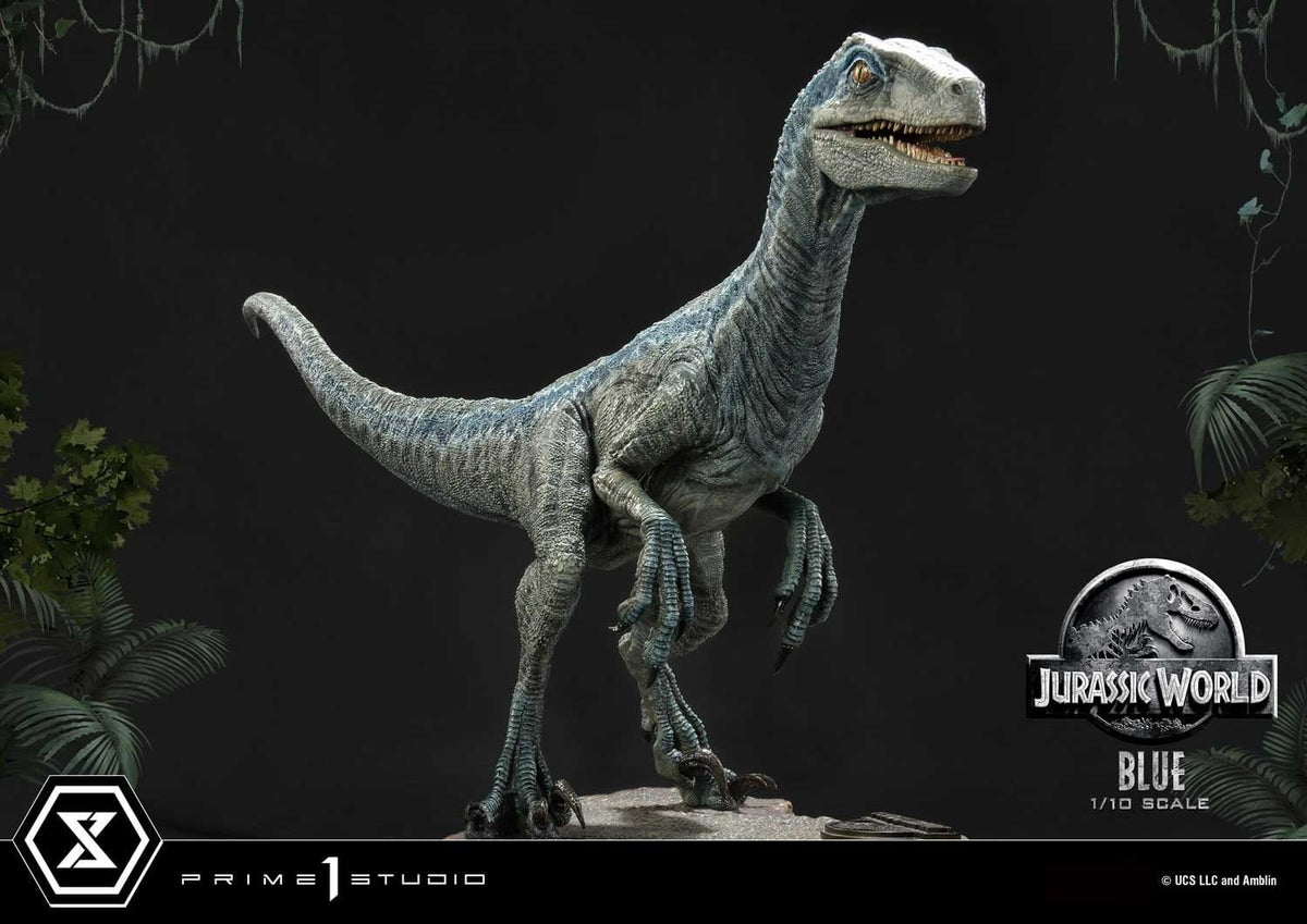 Jurassic World (Film) Prime Collectible Figures Statue 1/10 Blue 17 cm