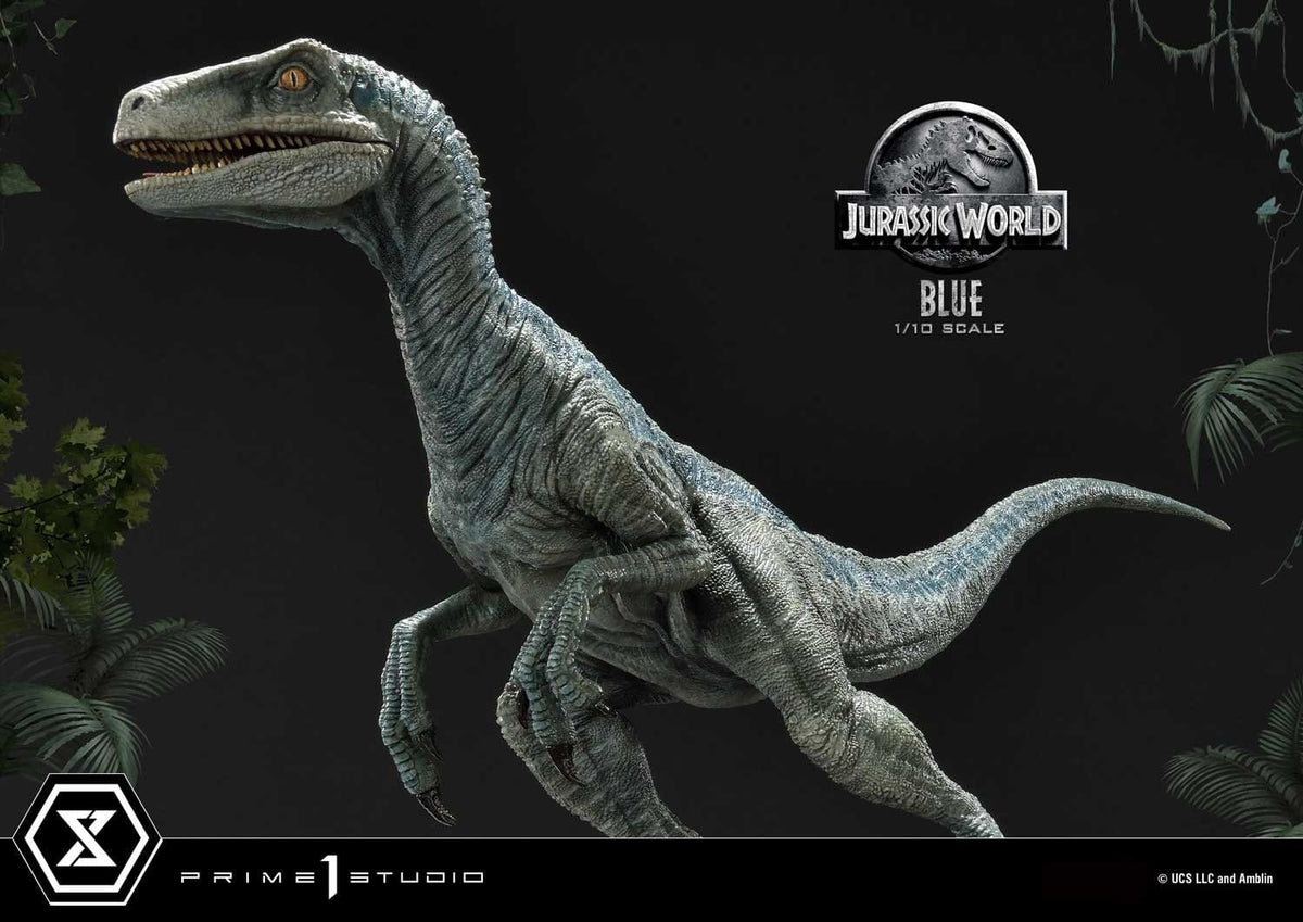 Jurassic World (Film) Prime Collectible Figures Statue 1/10 Blue 17 cm