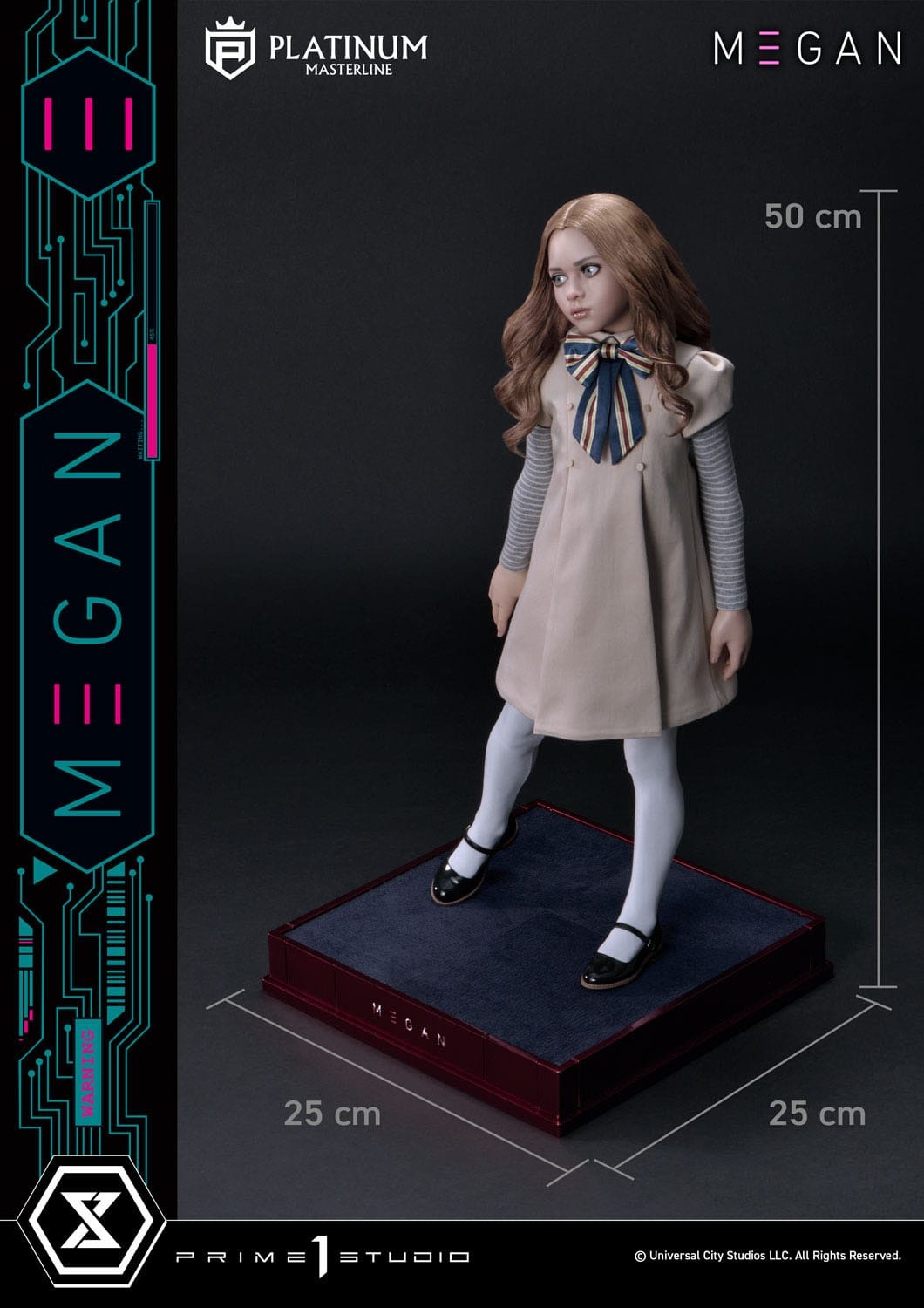 M3gan Platimum Masterline Series Statue 1/3 M3Gan 50 cm