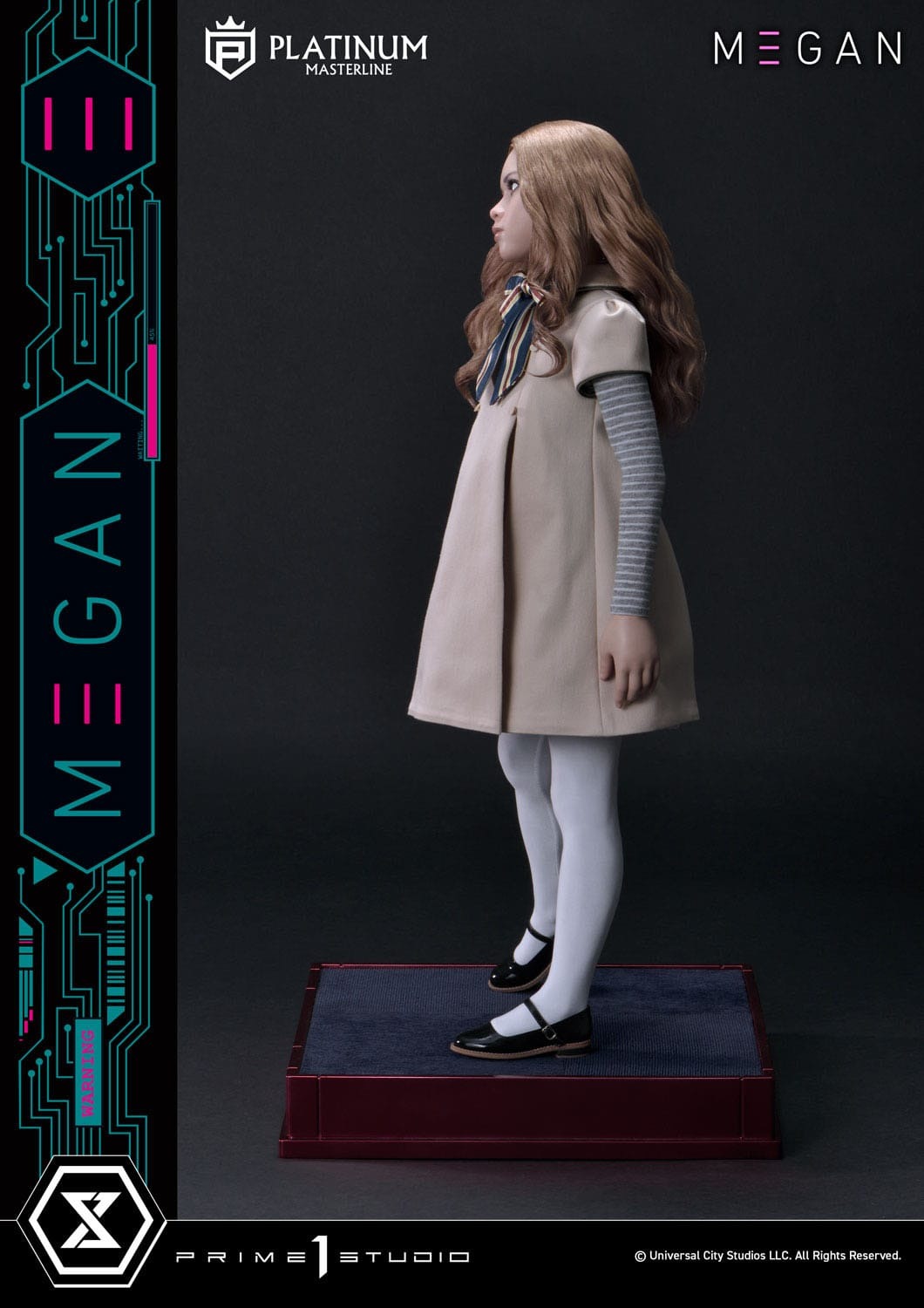 M3gan Platimum Masterline Series Statue 1/3 M3Gan 50 cm