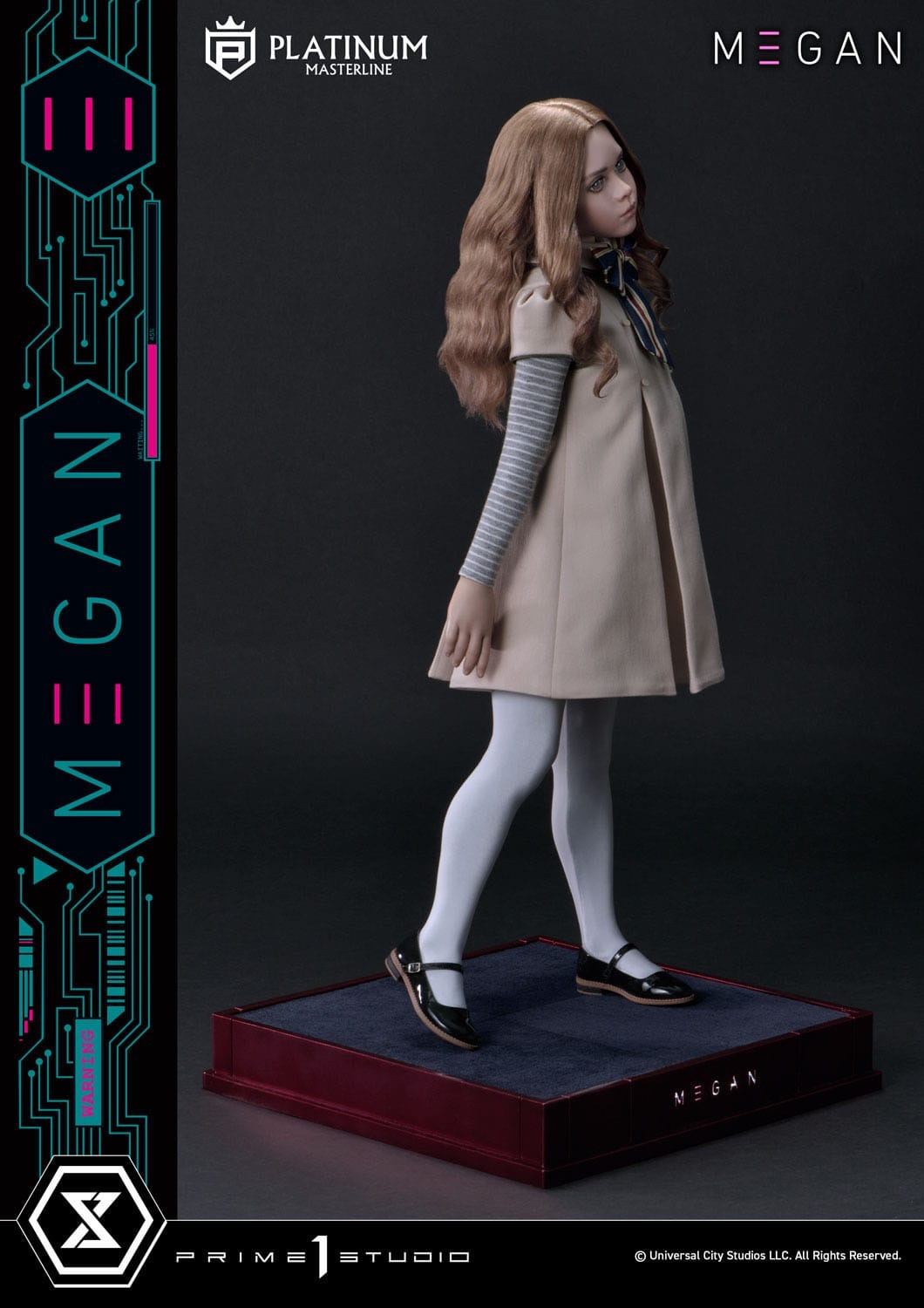 M3gan Platimum Masterline Series Statue 1/3 M3Gan 50 cm