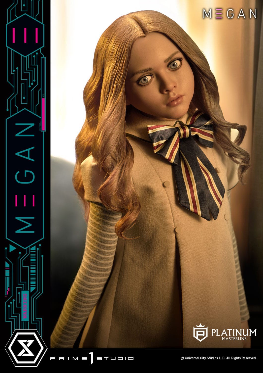 M3gan Platimum Masterline Series Statue 1/3 M3Gan 50 cm