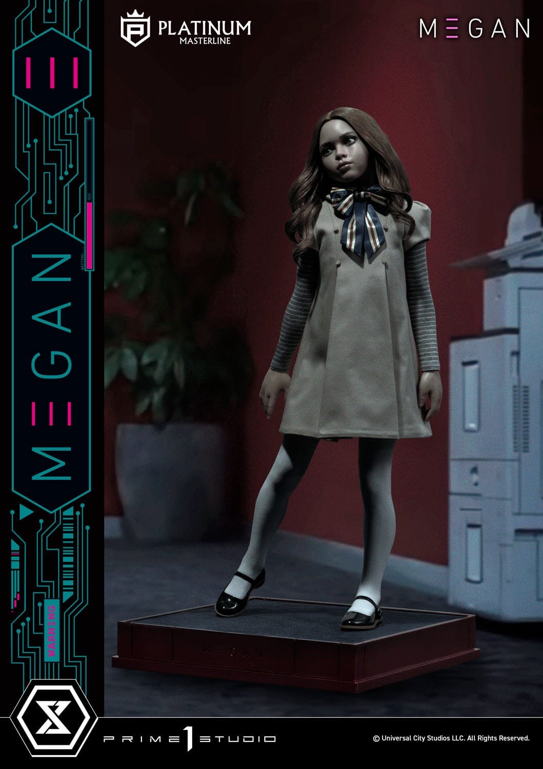 M3gan Platimum Masterline Series Statue 1/3 M3Gan 50 cm