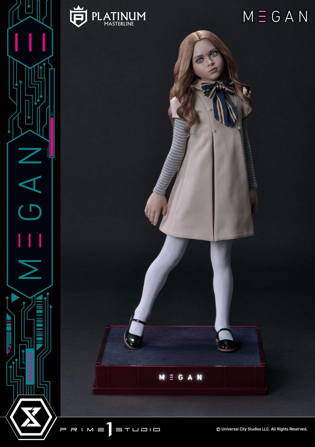 M3gan Platimum Masterline Series Statue 1/3 M3Gan Bonus Version 50 cm