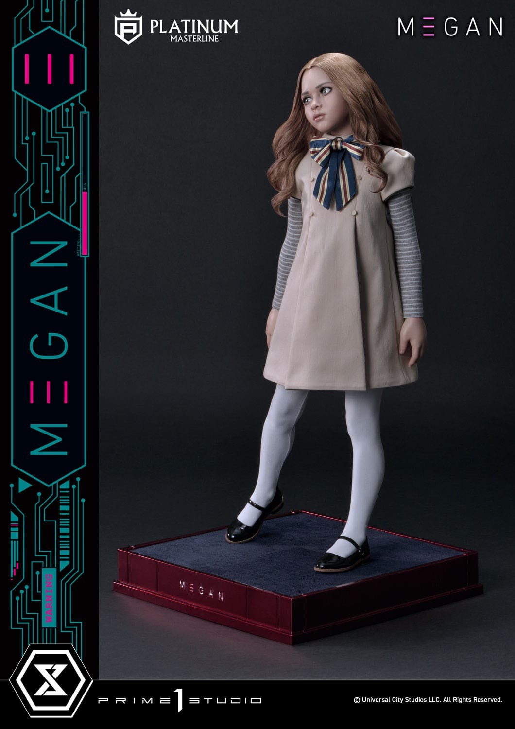 M3gan Platimum Masterline Series Statue 1/3 M3Gan Bonus Version 50 cm