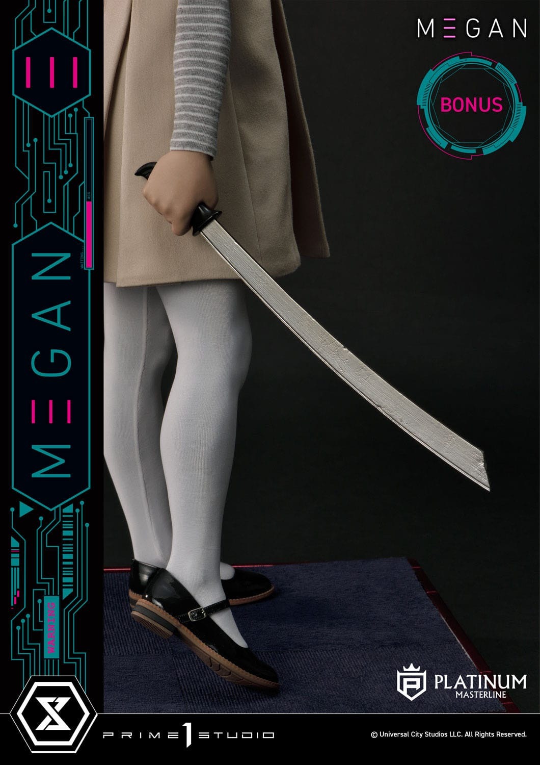 M3gan Platimum Masterline Series Statue 1/3 M3Gan Bonus Version 50 cm
