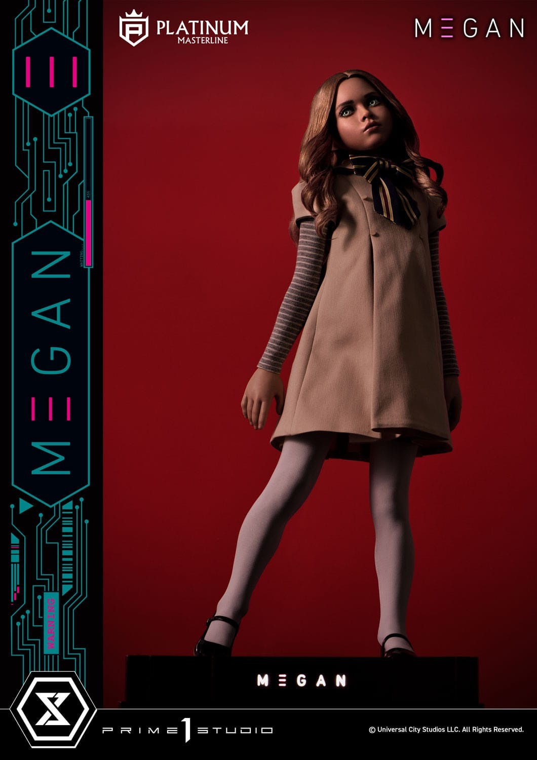 M3gan Platimum Masterline Series Statue 1/3 M3Gan Bonus Version 50 cm