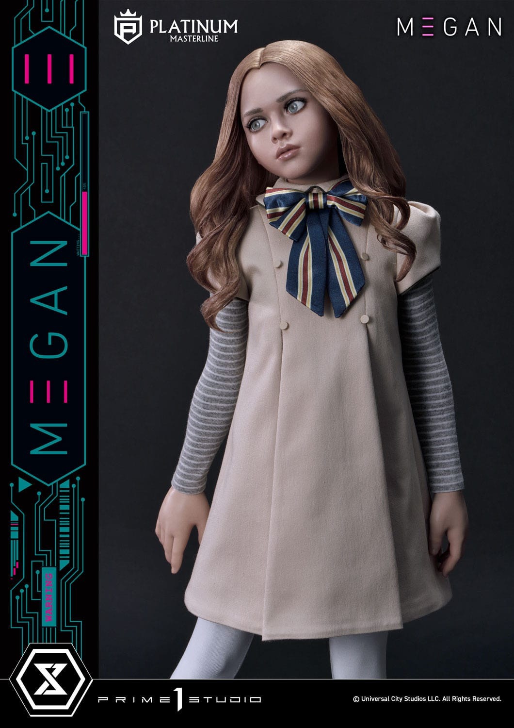 M3gan Platimum Masterline Series Statue 1/3 M3Gan Bonus Version 50 cm