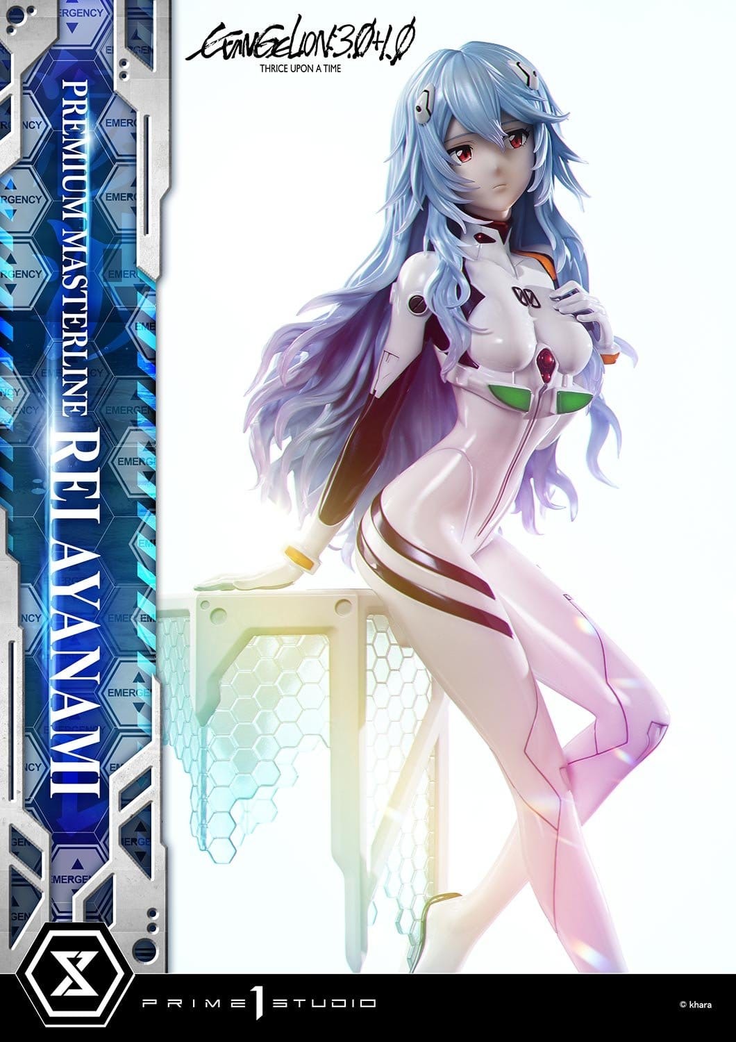 Evangelion: 3.0 + 1.0 Thrice Upon A Time Premium Masterline Series Statue 1/4 Rei Ayanami 46 cm