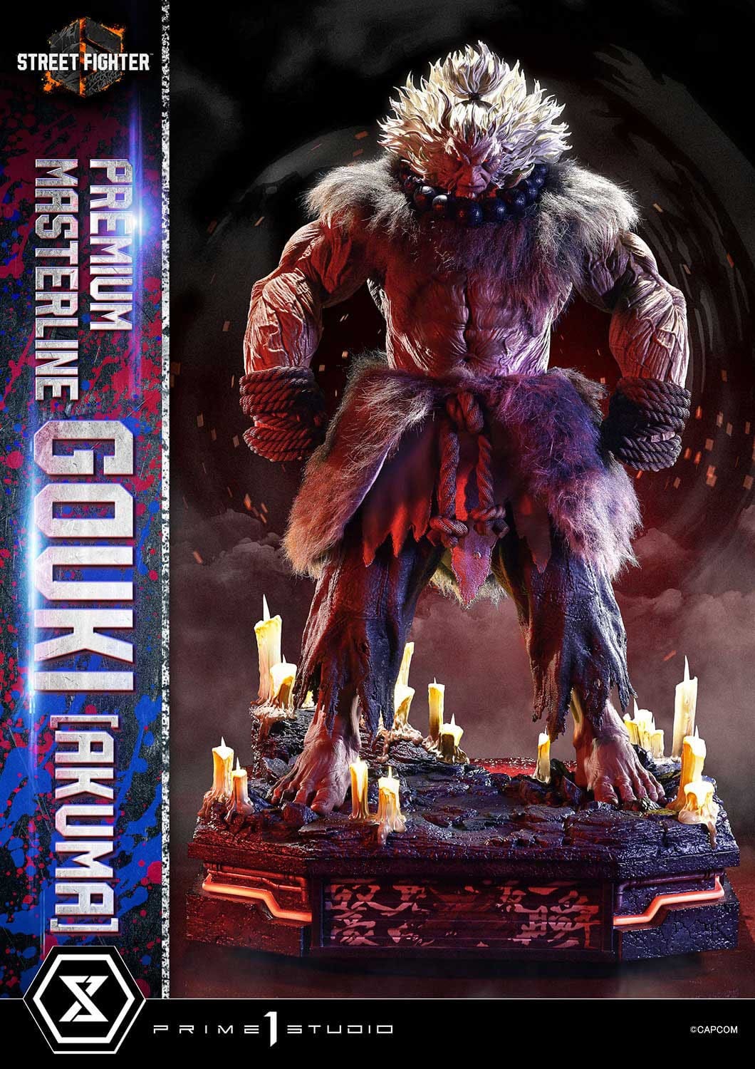 Street Fighter 6 Premium Masterline Series Statue 1/4 Akuma Regular Version 60 cm
