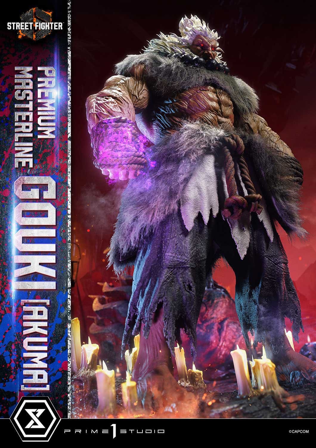 Street Fighter 6 Premium Masterline Series Statue 1/4 Akuma Regular Version 60 cm