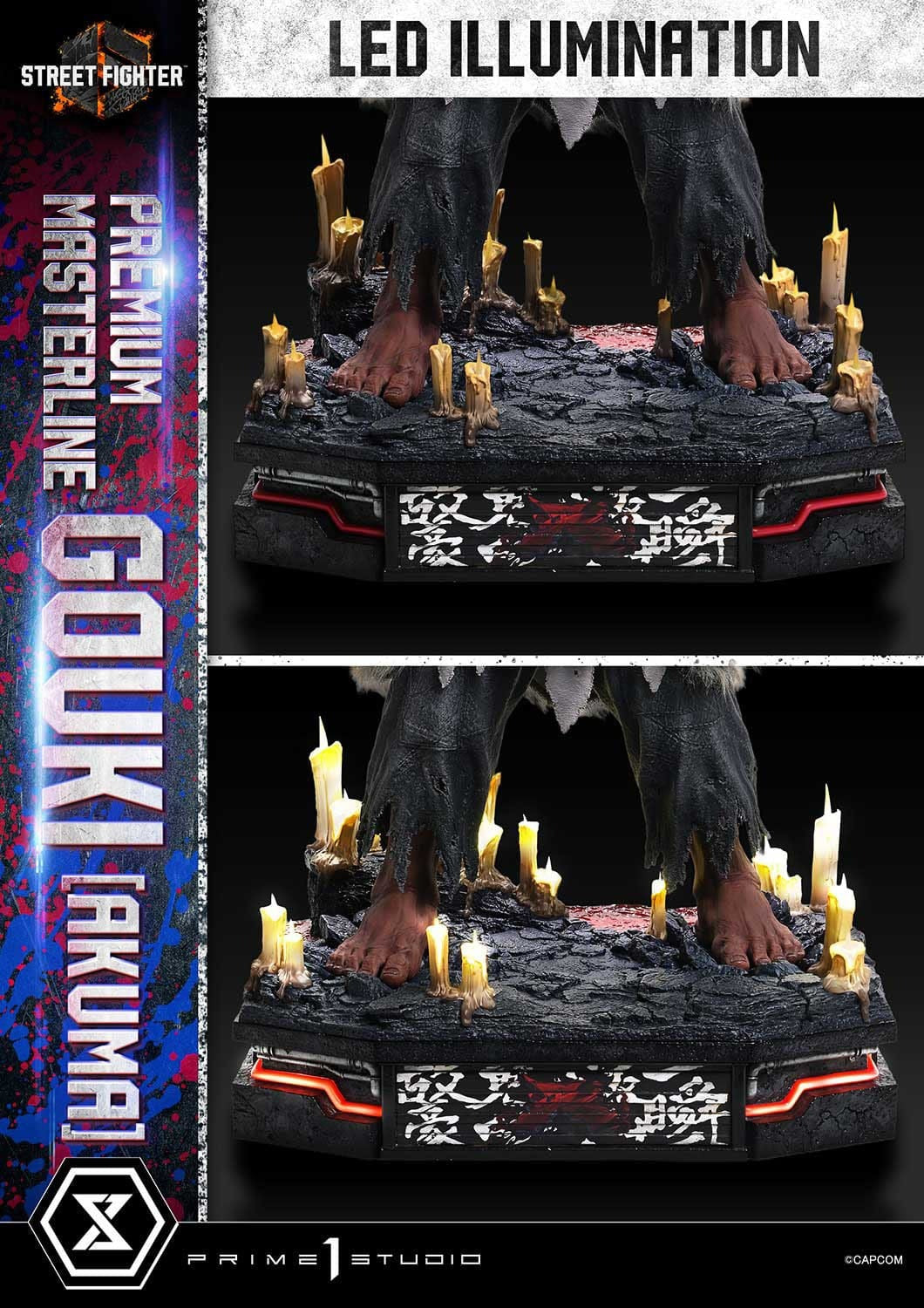 Street Fighter 6 Premium Masterline Series Statue 1/4 Akuma Regular Version 60 cm