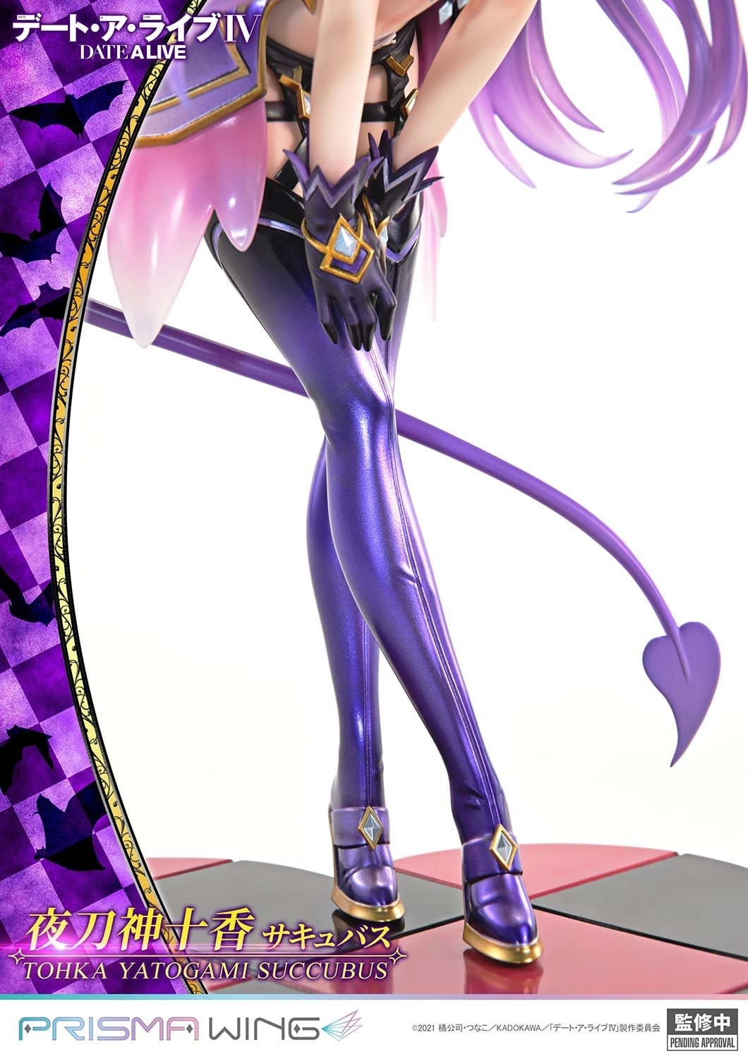 Date A Live Prisma Wing PVC Statue 1/7 Tohka Yatogami succubus 25 cm