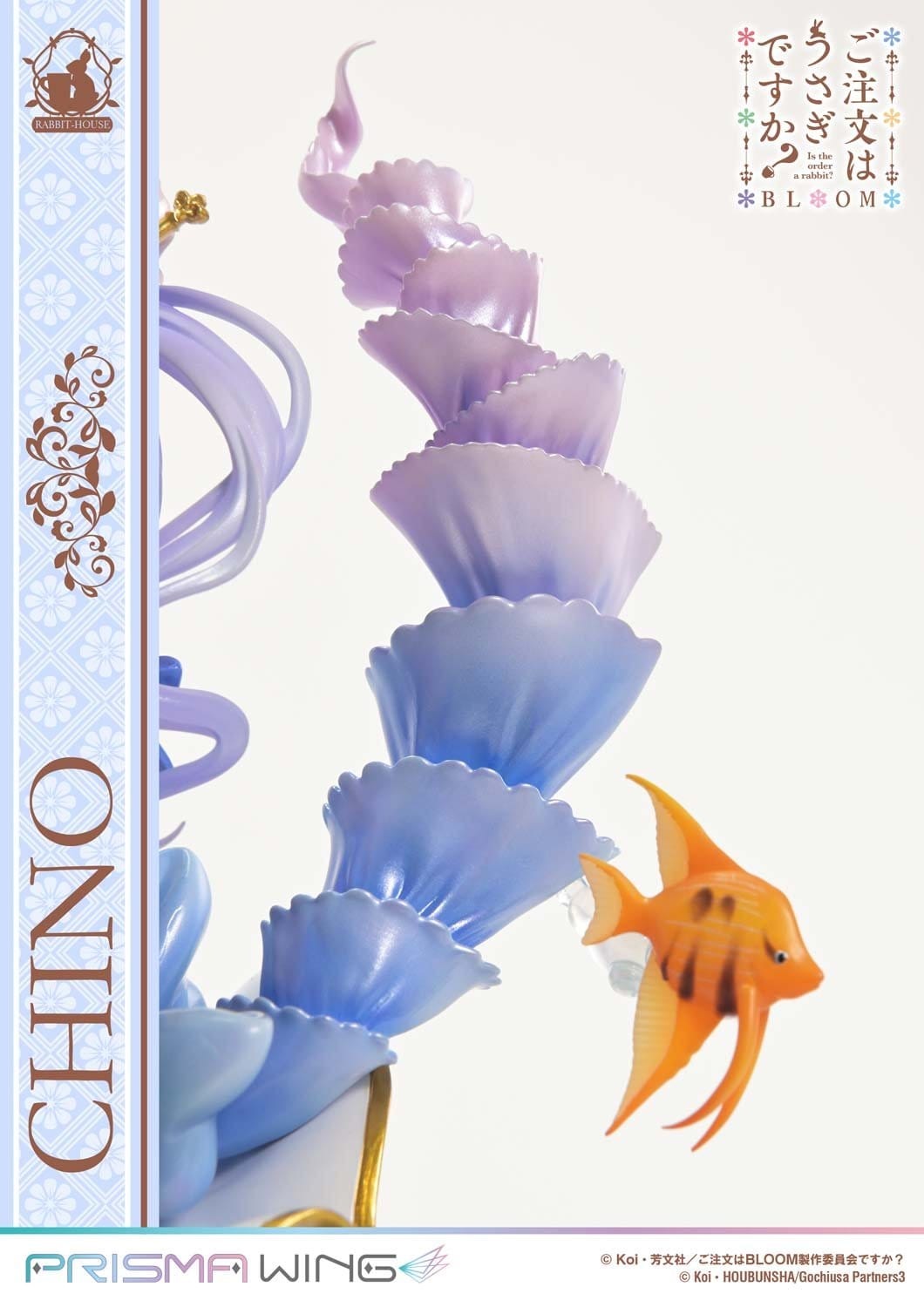 Is the Order a Rabbit? BLOOM Prisma Wing Pre-Painted Figure 1/7 Chino 21 cm