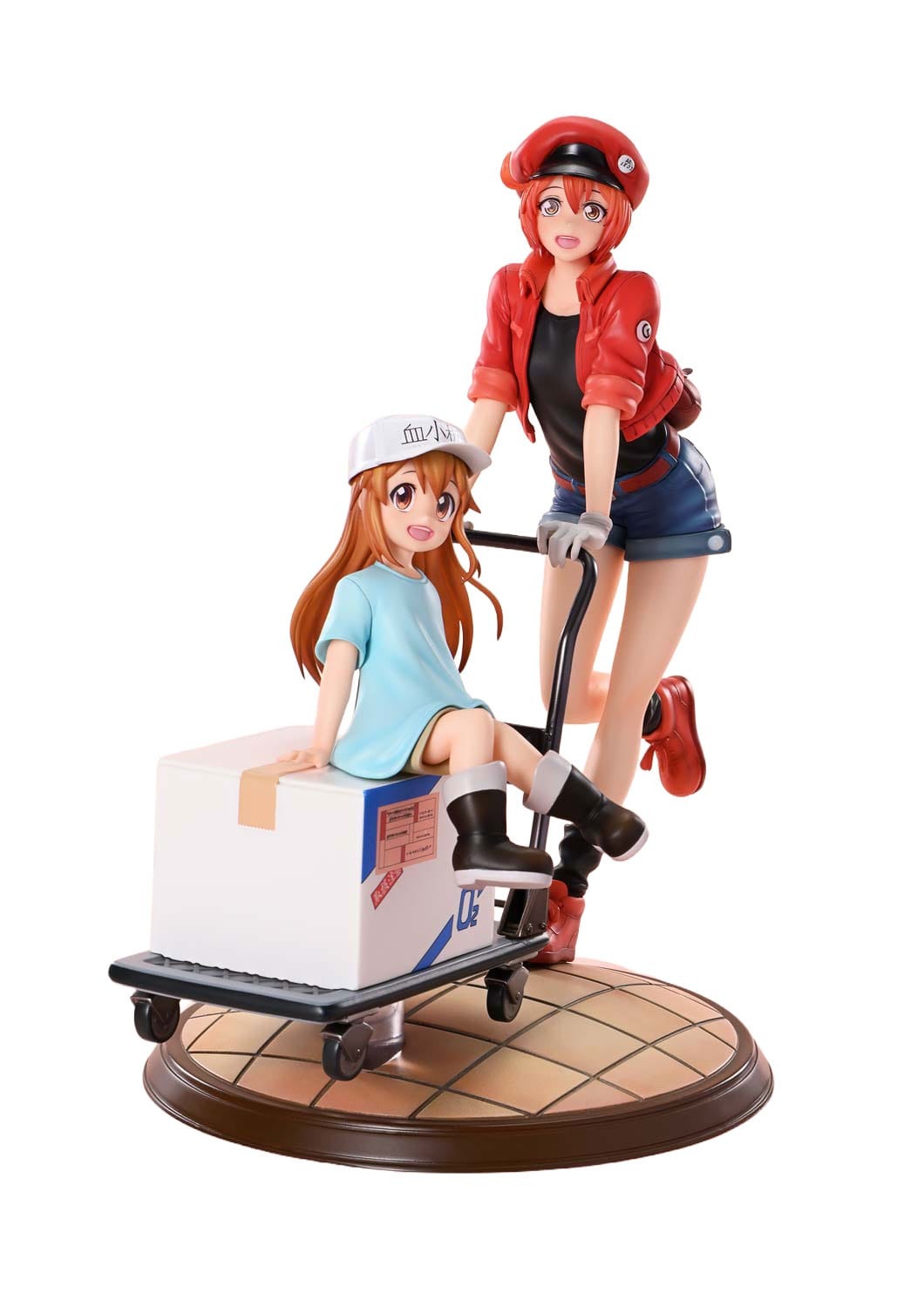 Cells at Work Prisma Wing PVC Statue Red Blood Cell & Platelet  26 cm