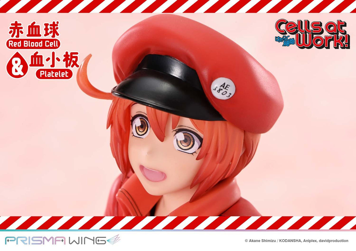 Cells at Work Prisma Wing PVC Statue Red Blood Cell & Platelet  26 cm