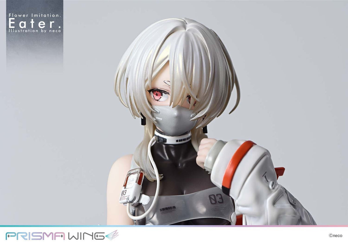 Flower Imitation Prisma Wing PVC Statue 1/7 Eater Illustration by neco 32 cm