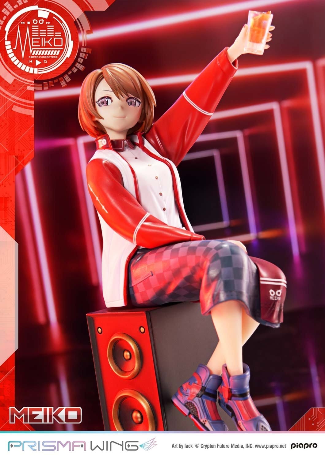 Piapro Characters Prisma Wing Statue 1/7 Meiko Illustration by lack 21 cm